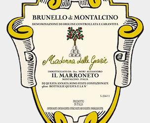 BRUNELLO DI MONTALCINO IL MARRONETO “MADONNA DELLE GRAZIE” 2017: L’ULTIMA ECCELLENZA DI ALESSANDRO MORI